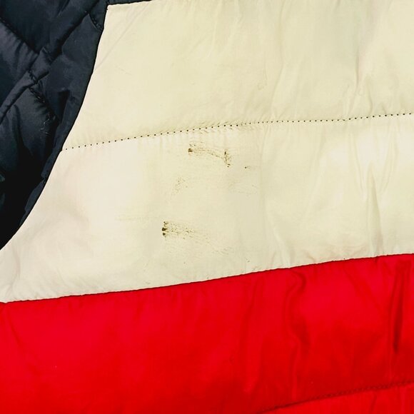 Swiss Tech 2XL/2XG Red White Blue‎ Puffer Jacket Mens Full-Zip《939》J - Picture 7 of 8